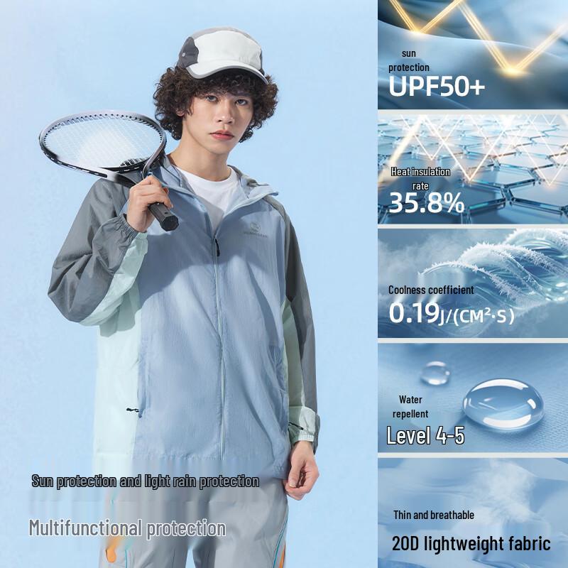Camel Huangshan Co-branded Outdoor Sun Protection Jacket