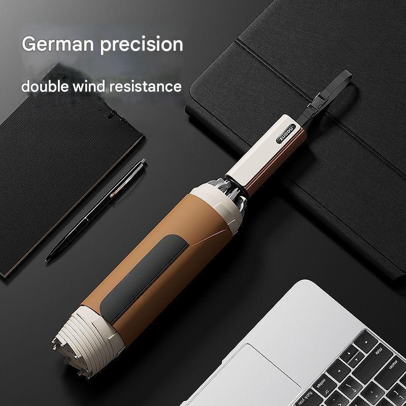 High-end Fully Automatic Reverse Umbrella Enlarged Thickened Reinforced Men's Business Car-mounted Special Folding Umbrella