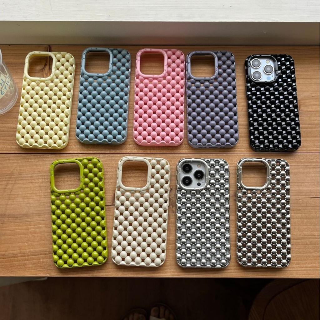 Summer Hollow Three-Dimensional Pearl Shell Case for iPhone 16 Pro Max, Compatible with Apple 17 New Model 14/15