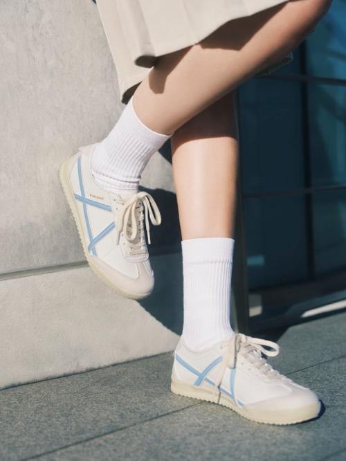 [Le Coq Sportif] Popola Classic Light - Бежевый:Синий QR123LSN13_BEBL 230