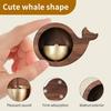 Wood Entrance Door Bells Wireless Dopamine Wind Chimes Little Whale Doorbell  Bedroom Pendant