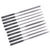 10Pcs/Set Metal Needle File Set Wood Rasp Metal Polishing Hand File Tools Steel Rasp Needl Filing