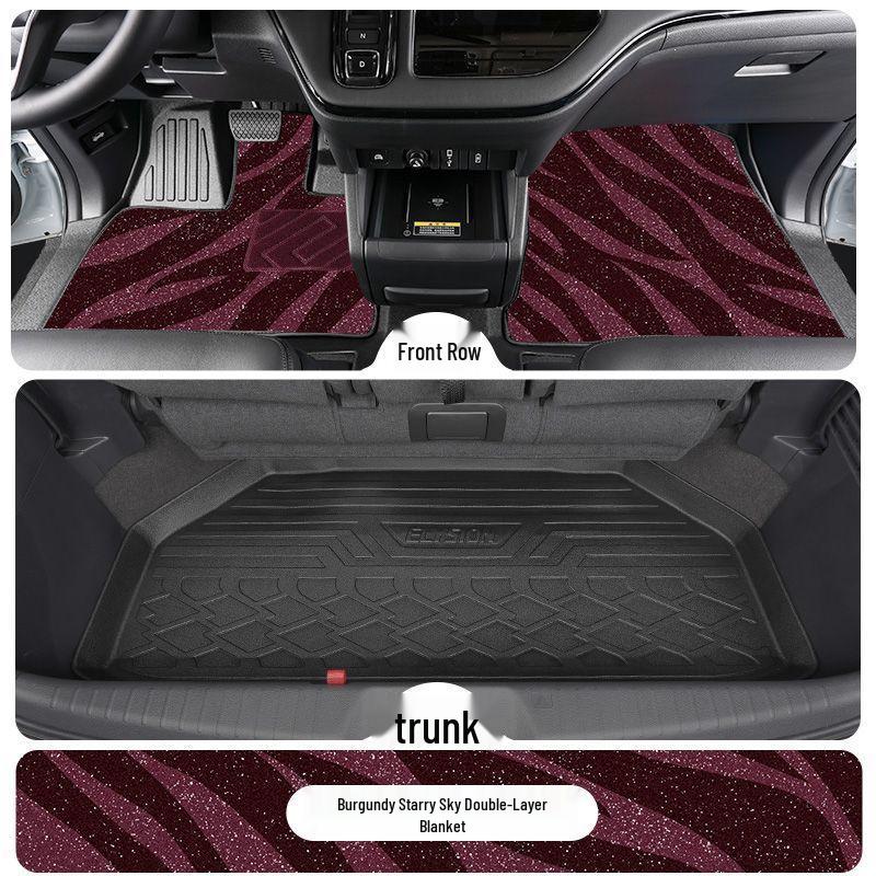 Honda Odyssey Floor Mats, Full Coverage, Models 15-26, Front Row TPE, EHEV Seven-Seater Special GAC