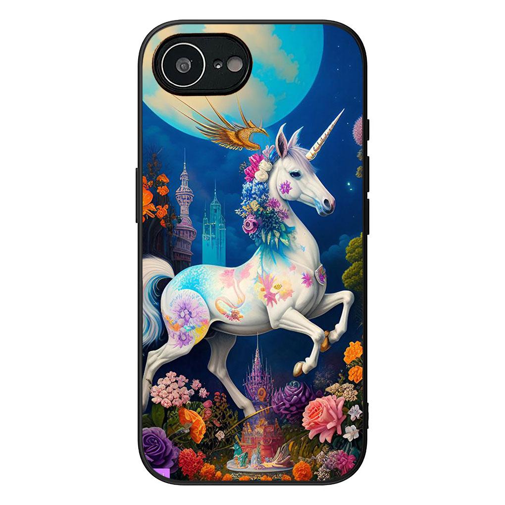 Cover for Motorola Moto Edge 50 30 Fusion 40 NEO Ultra Pro E14 G20 E15 G35 G84 G13 G53 Phone Case Anime Unicorn Cartoon Horse