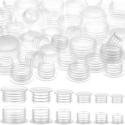 120 stück Salz Und Pfeffer Shaker Stopper 1/2 Zoll, 9/16 Zoll, 5/8 Zoll, 11/16 Zoll, 7/8 Zoll, 3/4 zoll Kunststoff Salz Shaker Stecker