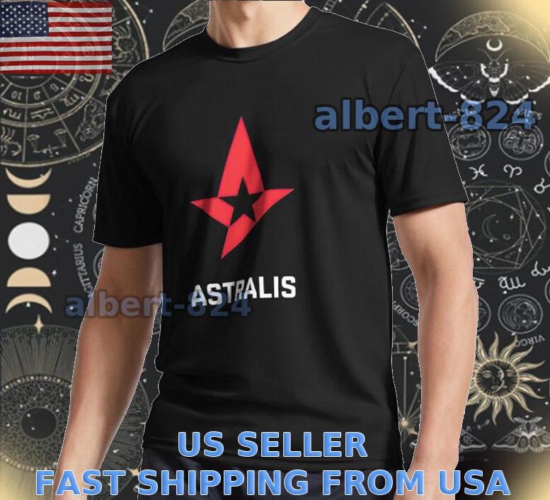 

НОВАЯ ФУТБОЛКА ASTRALIS ЛОГОТИП КОМАНДЫ Футболка СМЕШНАЯ АМЕРИКАНСКИЙ РАЗМЕР S ДО 5XL 3XL