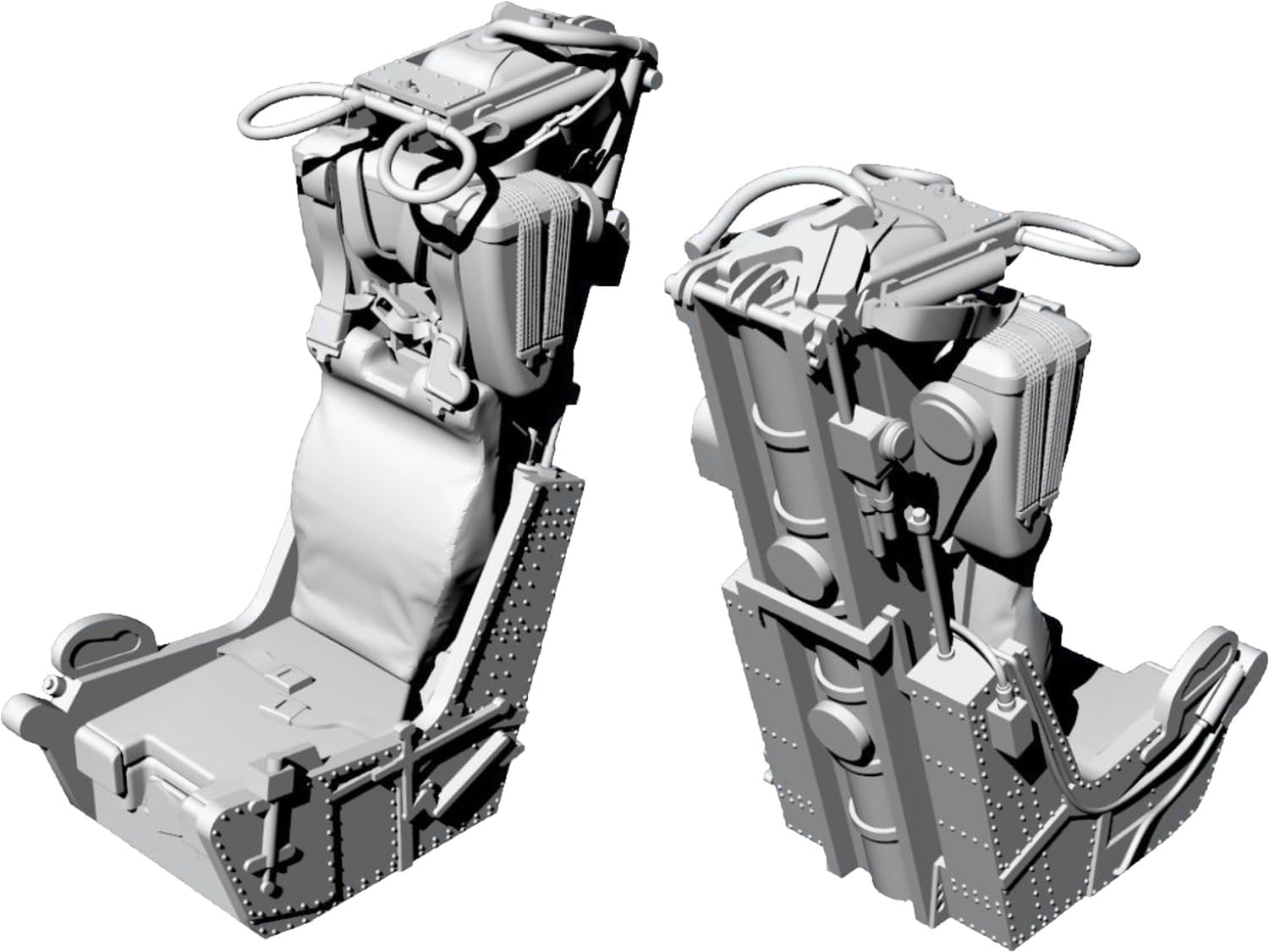 

CMK Resin F4B Phantom Pilot Seat Martin Baker 2 Sets Plastic Model Parts CMP72040 1/72 Mk.7 (Airplane)
