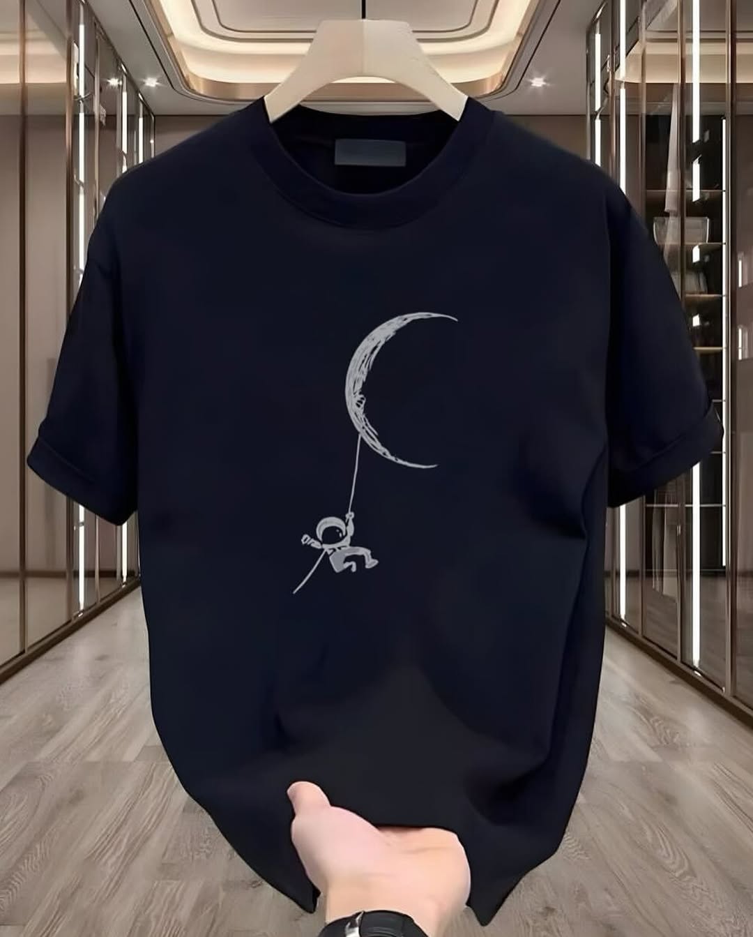 

New Y2K High Street multi-anime letter pattern printed couple T-shirts retro Gothic Harajuku rock round-neck short-sleeved S