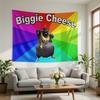 Riesenratte Cartoon Wandteppich Vielseitige Anime-Flagge Stilvoller Wandbehang für Zuhause Wohnheim Schlafzimmer Wohnzimmer Dekoration