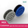10PCS Technology Building Block Spare Parts 3649 Quality Compatible 40 Tooth Mechanical Gears
