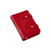 Small Memo Pads Pocket Planner Spiral Bound Leather Cover Mini Notepad Financial Record Book Multi-Purpose Business Memos Diary