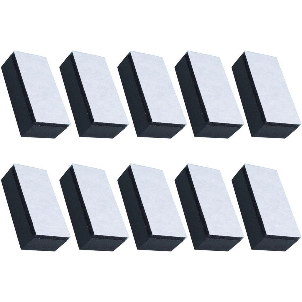 BLOOPIC Car Wash Set of for Wash Coating Sponges, 10, Coatings, EVA, Absorbent, Quick-Drying, Three-Layer Construction, Car/Motorcycle Sponges,