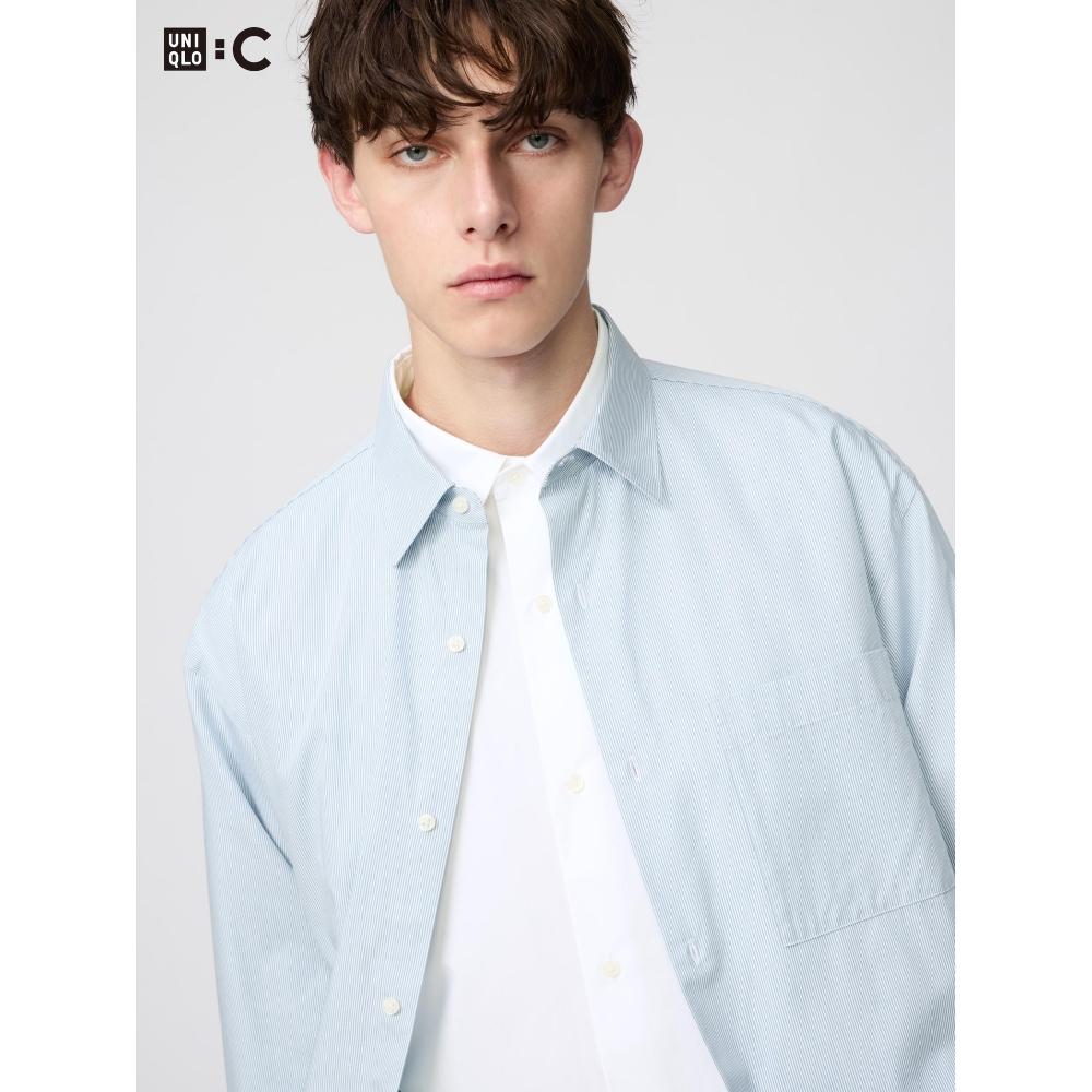 Uniqlo Japan Broad Oversized Shirt Stripe