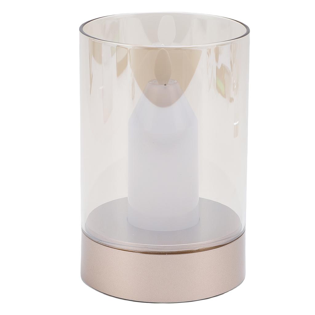 Flameless LED Light Candle with Motion Sensor Gesture Control Rechargeable Battery Operated LED Candle Night Light for