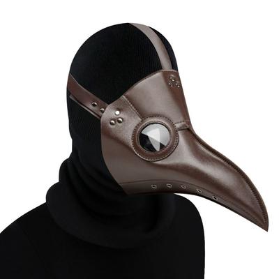 Cosplay Requisiten Lange Nase Schnabel Steampunk Vogelmaske Lustige Plastik Pestdoktor Maske Cartoon Halloween Vogelmaske Halloween