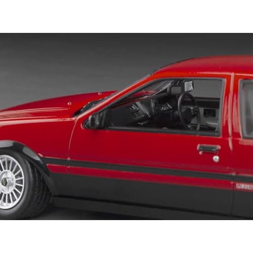 SunStar 1/24 Scale Toyota Corolla Levin AE86 1985 Red/Black Finished Product