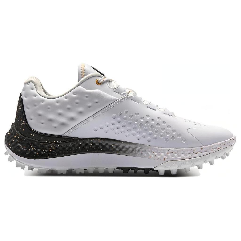 Under Armour Curry 1 Golf White Black Men Sneakers 3027378-101