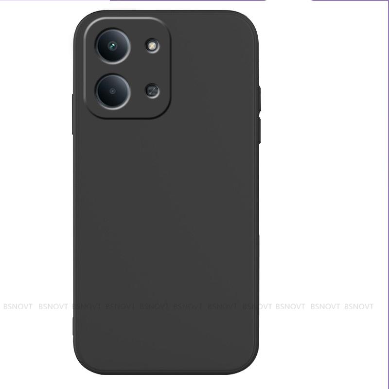 

Чехол-накладка для Redmi 15C Xiaomi Redmi 15C Capas Противоударный бампер для телефона Задняя крышка Жидкий силикон Квадратные чехлы Redmi 15C чёрный