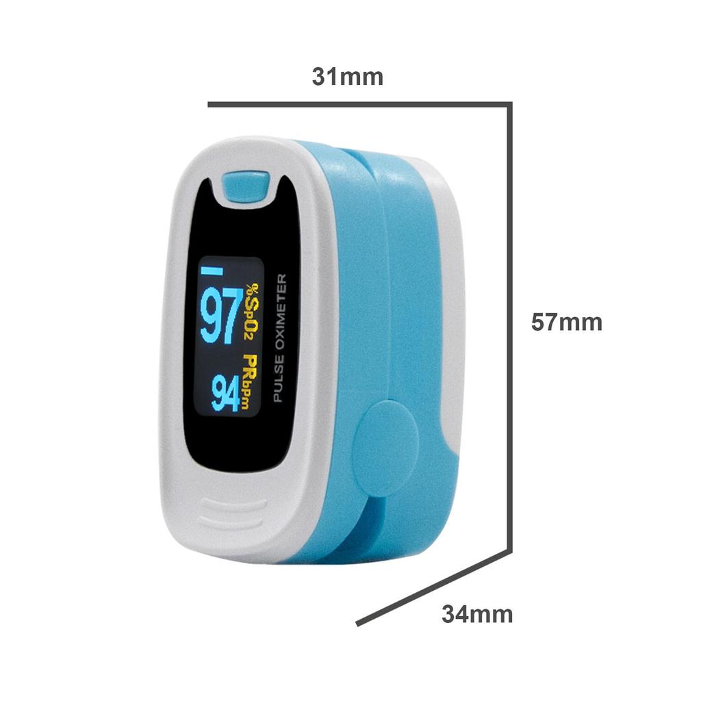 Finger Pulse Oximeter Blood Oxygen Meter Heart Rate OLED SpO2 Monitor Sensor CONTEC CMS50N