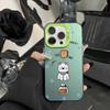 Bread dog for Apple 15 mobile phone case iPhone16Promax color silver 14 anti-drop 12Pro men and women 13