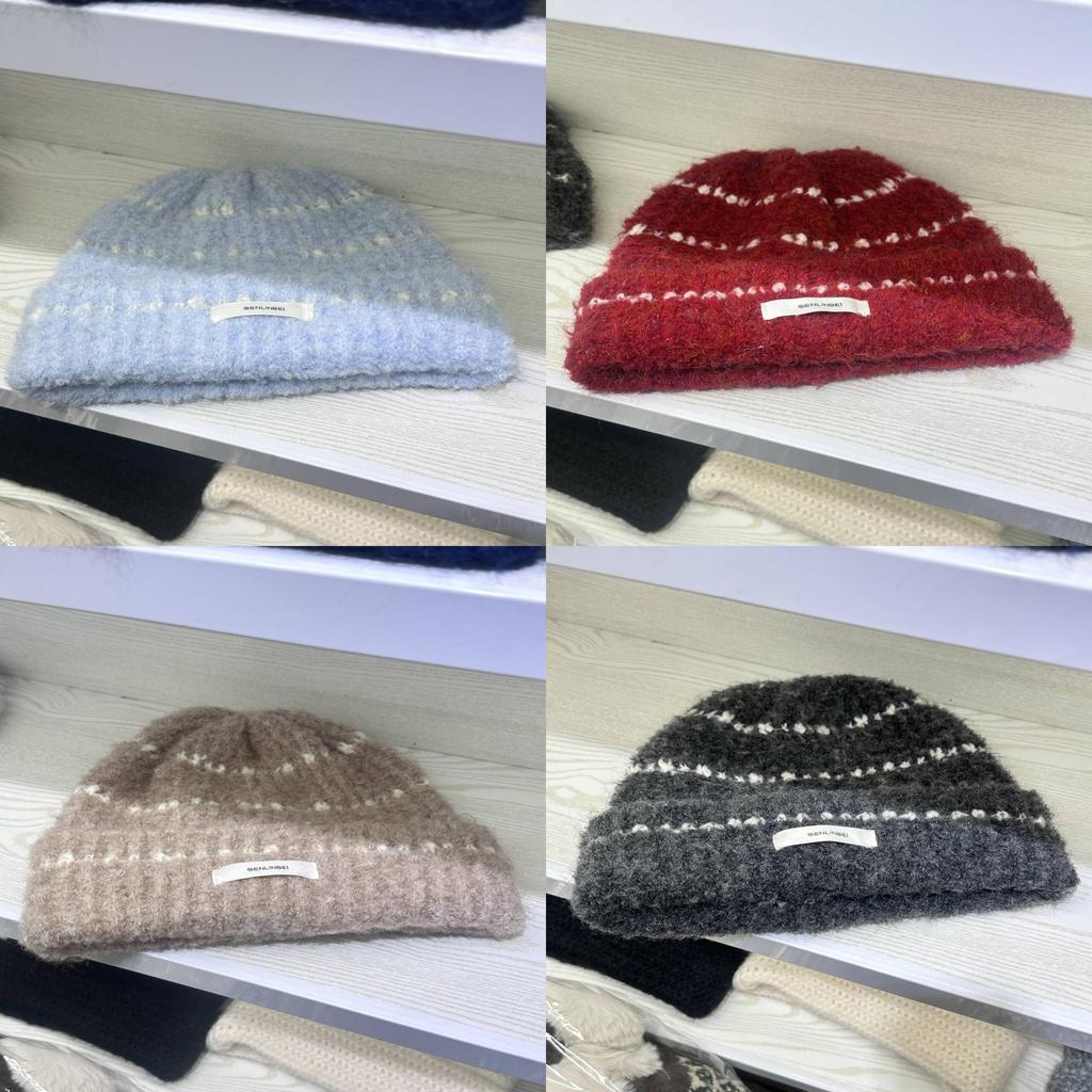 Knit Hat For Women Warm Fleece Beanie With Earmuff Protection For Winter Casual Wear