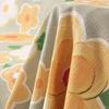 Rural Flower Printed Sofa Towel For Living Room Cozy Warm Knee Blanket For Office Durable Sofa Protector For All Seasons