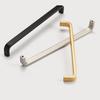 Modern Minimalist Pulls Cupboard Dressers Black Gold Silver Cabinet Door Handles Closet Drawer Knobs Kitchen Furniture Hardw