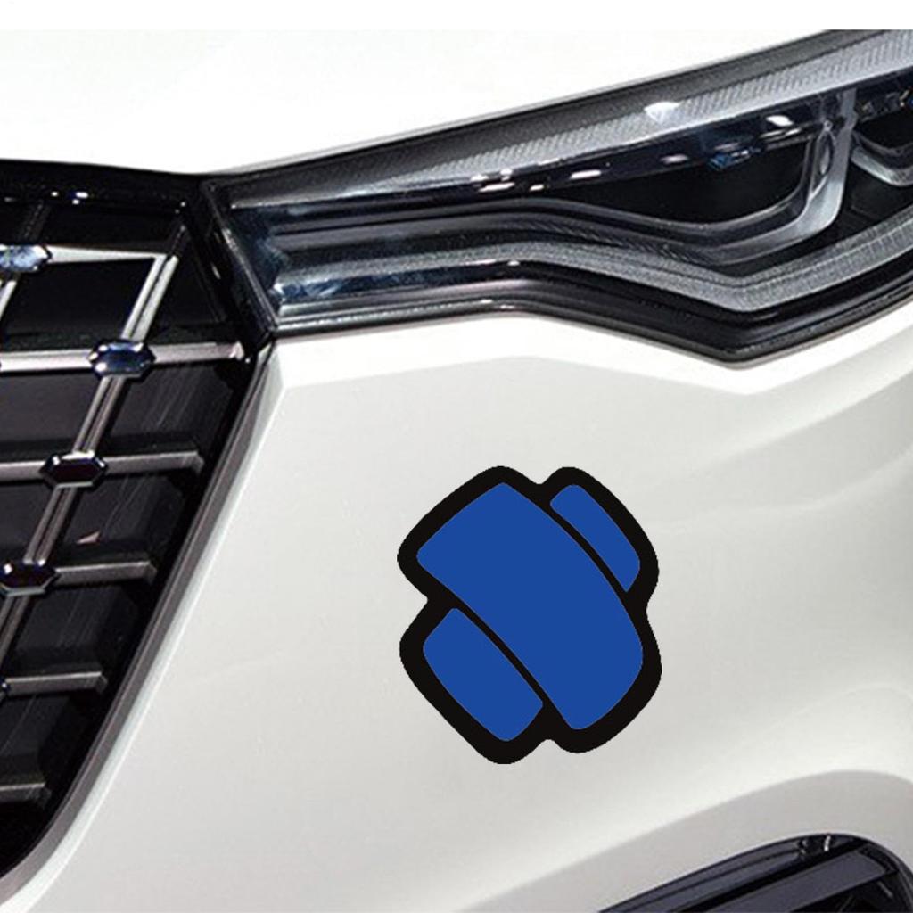 Car Stickers 2pcs 10cm Bandage Design Funny Bansoku Sticker Car Repair Set Waterproof Self