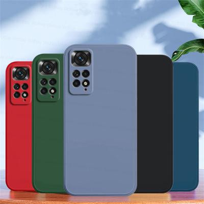 עבור Xiaomi Redmi Note 11 4G גלובלי כיסוי Xiaomi Redmi Note 10S 11S 10 11 12 Pro 4G כיסוי עמיד זעזועים כיסוי טלפון מסיליקון נוזלי