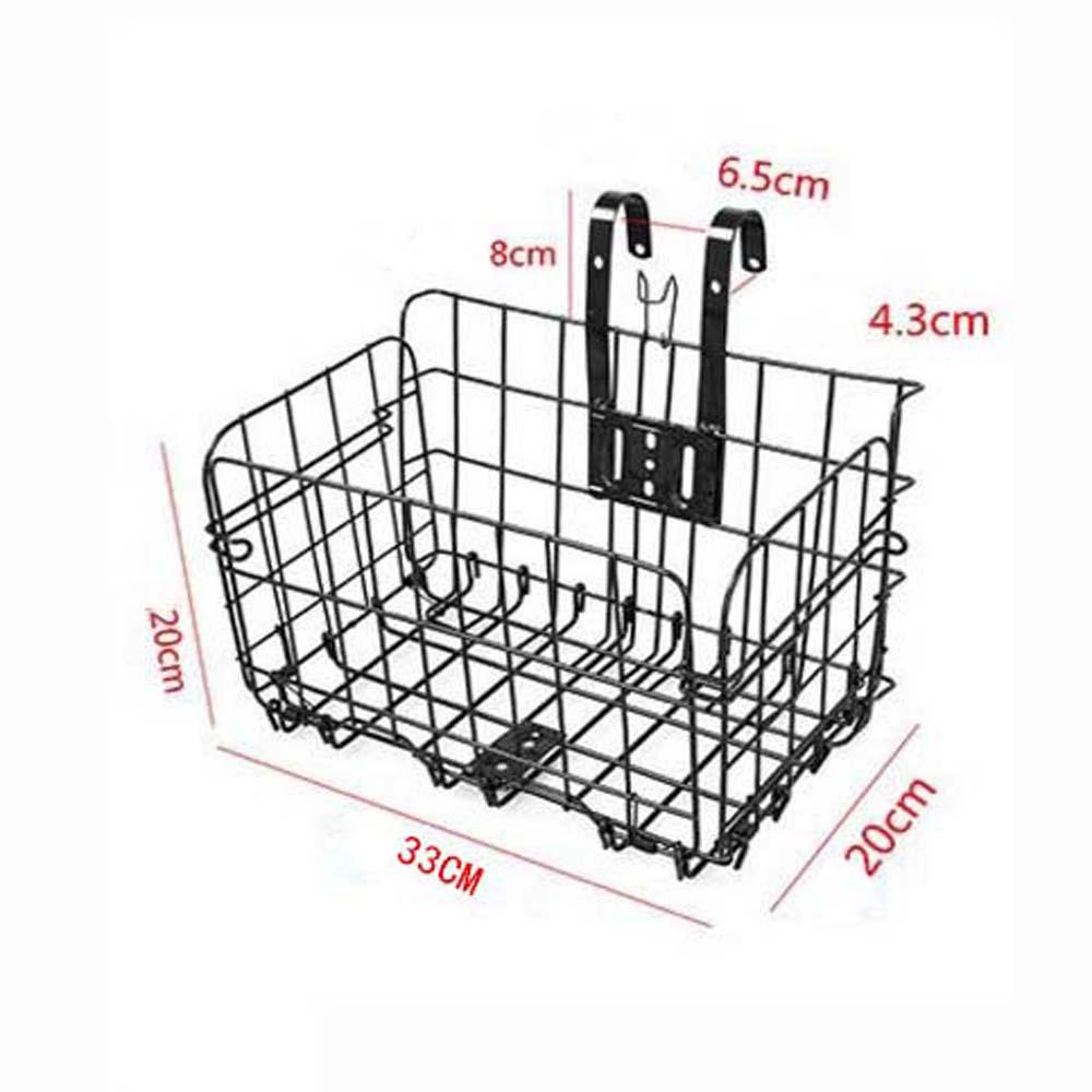 Metāla Velosipēdu Velosipēdu Salokāmi Velosipēdu piederumi Priekšējais aizmugurējais grozs Velosipēdu paliktņi Velosipēdu grozs Bagāžas plaukts