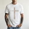 Unisex Jesus Ist König Grafik T-Shirt Der Weg Die Wahrheit Das Leben Tee Kurzarm Lässiges Sommer Oberteil Bibelvers Jesus T-Shirts Geschenk