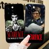 Classic S-Scarface Film Tony Phone Case For IPhone 17 Air 16 15 14 13 Pro Max 11 12 Black Silicone Cover