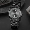 Men'S Stainless Steel Watch Casual Simple Men'S Quartz Watch