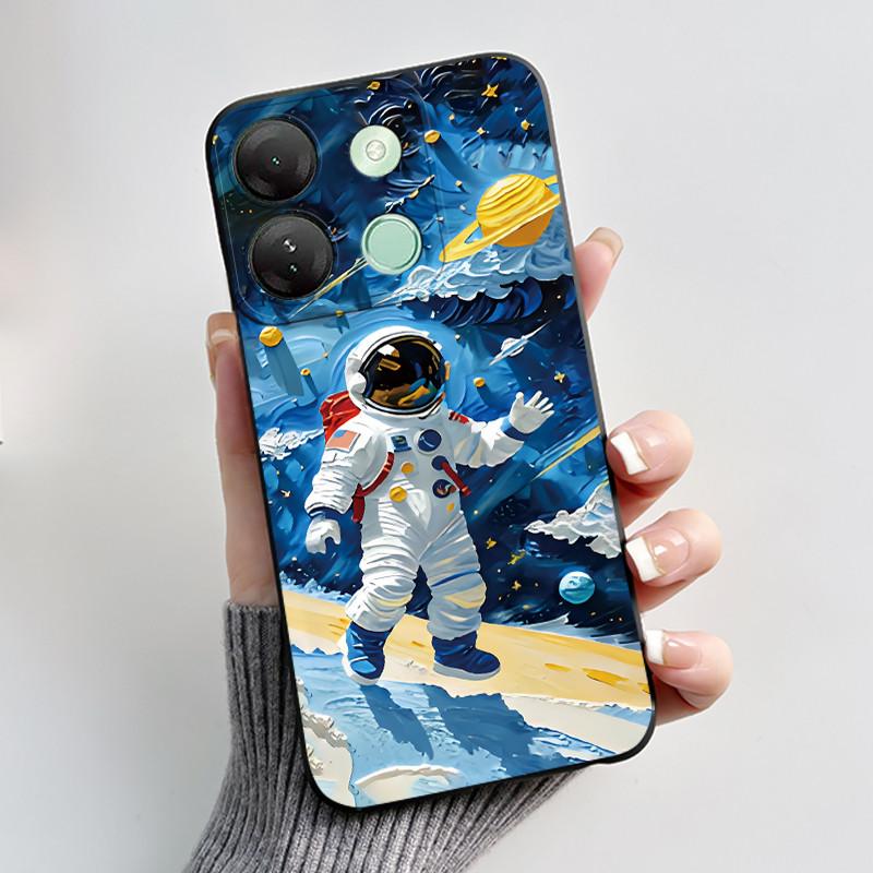 Cute Case For Infinix Smart 7 HD / Smart 7 Plus Fundas Coque Printing Shell Protective Cover Soft Silicone Cartoon Phone Casing