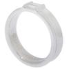 TIFFANY&Co. Stacking Ring 1997 K18 white gold/diamond #5.4(US Size) 5.0g Women Used