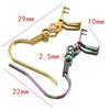 20pcs 10pcs Stainless Steel Earring Hooks Earwire Clasp Pendant Bail Clip Ear Wire Dangle Earrings for DIY Jewelry Making