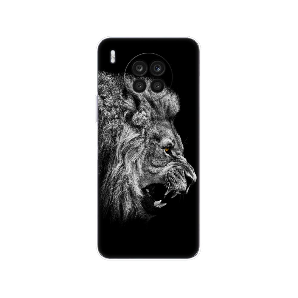 For Honor 50 Lite Case 6.67 Inch Back Phone Cover For Huawei Honor 50 Lite 50Lite Light Silicon Soft TPU Protective Bumper Coque