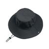 Dry Fit Polyester UV Protection Bucket Hat Beach Fishing Outdoor Traveling Hat Fisherman Hats With Strings