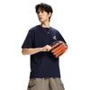 Li-Ning Sport Lifestyle Series Letter Print Round Neck Short Sleeve T-Shirt Unisex Tops AHSW521-6