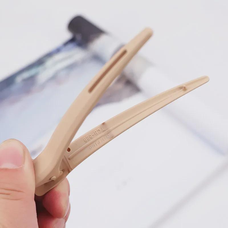 12CM Large Frosted Duckbill Hair Clip for Hair Styling