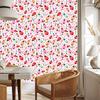 Ladybug Wallpaper Flowers and Hearts for Living Room and Bedroom 50x1000