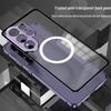 Samsung S26 Ultra Magnetic Buckle Phone Case, S25 Plus Metal Lens, S24 Drop Protection