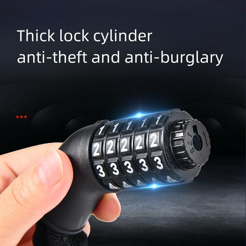 Motocykl elektrické auto kombinovaný zámek řetězový zámek kolo protizlodějský zámek přenosný řetězový zámek horské kolo zámky na kolo