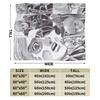 Armin Arlert Attack on Titan Blanket Velvet Winter Portable Super Soft Throw Blanket for Bedding Car Bedding Throws
