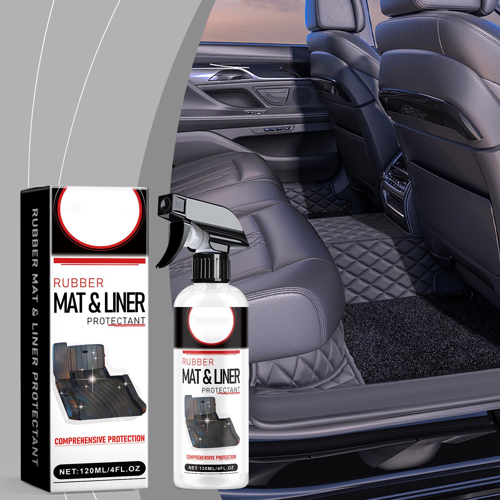 

Car Rubber Mat Protectant, Car Interior Headliner And Floor Mat Degreasing Multi Purpose Foam Cleaner. 120ml One Size