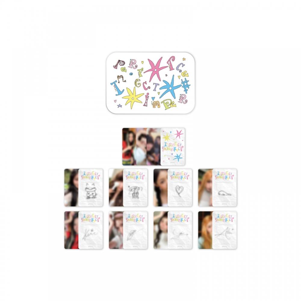 Withmuu Kpop Fifty Fifty Tin Case Photocard Set 2026 Fifty Fifty 4Th Mini Album Pop Up Offici