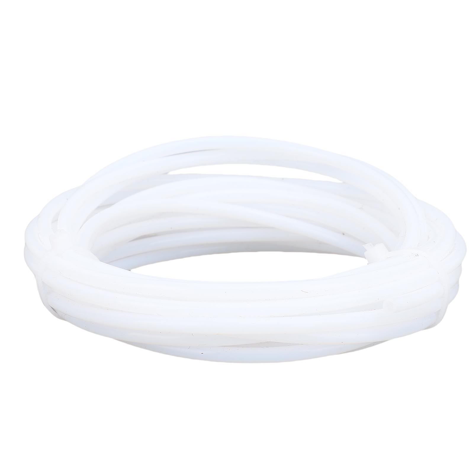 Tube PTFE Adapté pour Imprimante 3D Bambu Lab A1 A1 Mini P1P P1S Longueur 5m Diamètre Intérieur 2.5mm Diamètre Extérieur 4mm Tube PTFE Extrudeur Blanc blanc