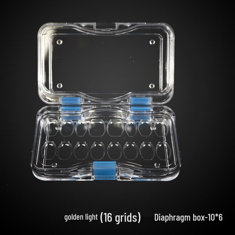 Dental Retainer & Veneer Transparent Storage Box with Perforated Film