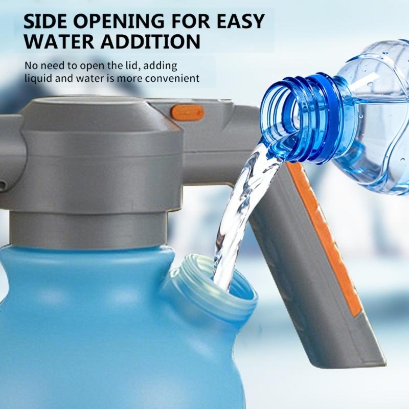 Powerful Electric Liquid Dispenser With 2600mAh Battery And 2L Capacity For Vehicle Washing Home Cleaning And Pet Care