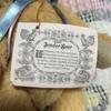 [USED] SHINADA Atelier Toyoko Teddy Bear with Paper Tag, Pre-owned